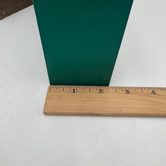 Elena Gil Artist signed Turquoise white tree 3D wall decor shelf decoration mini - Picture 13 of 14